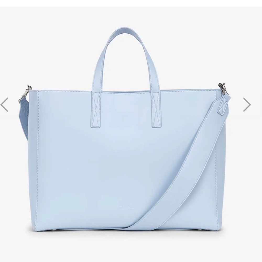 CALPAK Haven Laptop Tote Bag in Hydrangea
